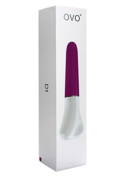 Ovo D1 White/Violet - vibrator